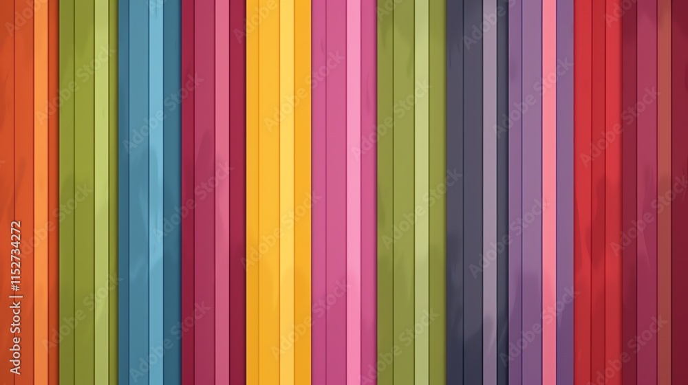 A rainbow-colored, vertical striped background. A rainbow-colored, vertical striped background.