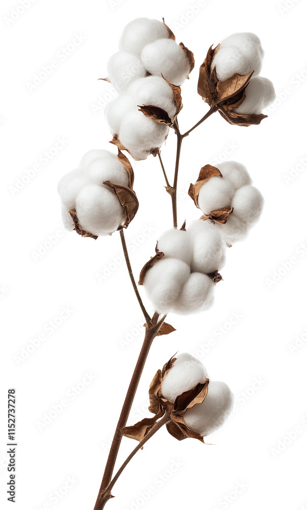 High-Quality PNG of Dry cotton branch on white Isolated on White Background – High Resolution High-Quality PNG of Dry cotton branch on white Isolated on White Background – High Resolution