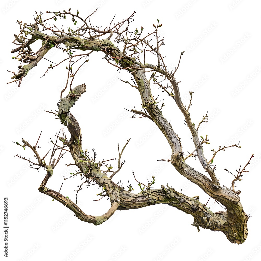 Branch of willow isolated on white background. Clipping Path Branch of willow isolated on white background. Clipping Path