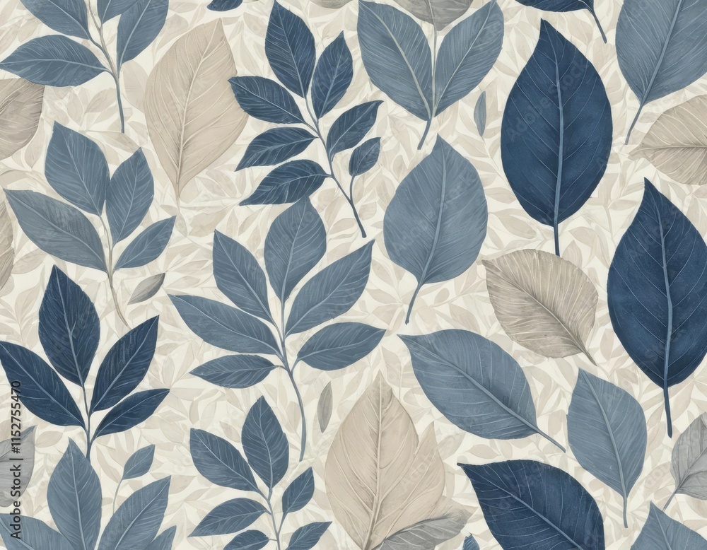 seamless pattern with leaves seamless pattern with leaves