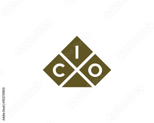 CIO logo design vector template. CIO