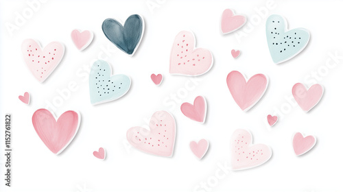 Hearts in Bloom: A delicate...