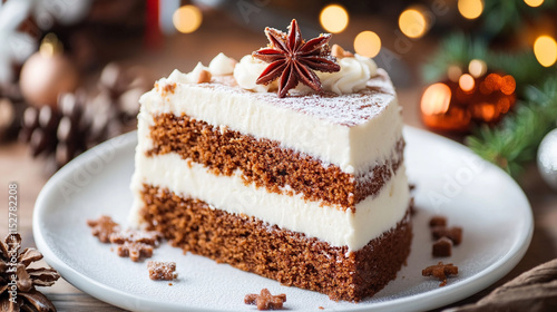 Wallpaper Mural Christmas Gingerbread Cake Torontodigital.ca