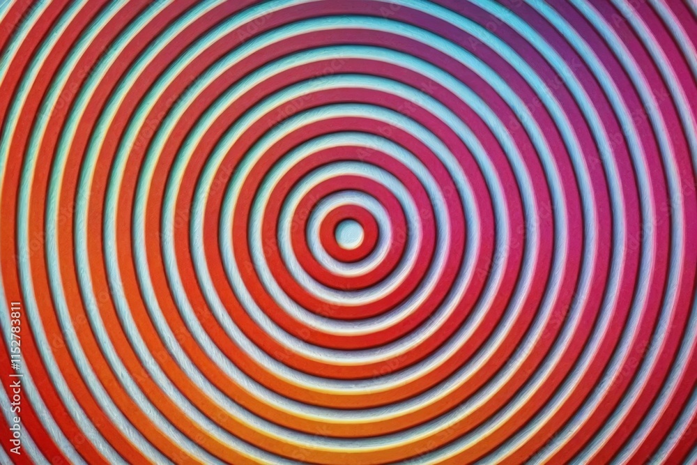 a close up of a colorful circular pattern with a red center a close up of a colorful circular pattern with a red center