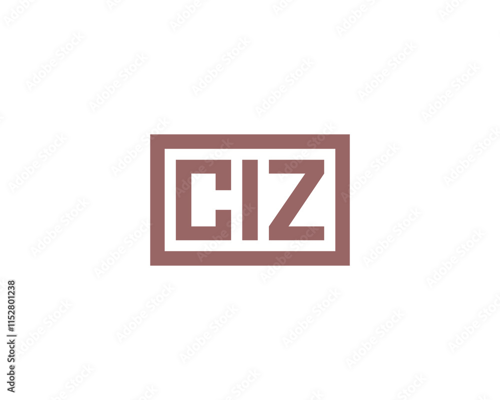 CIZ logo design vector template. CIZ CIZ logo design vector template. CIZ