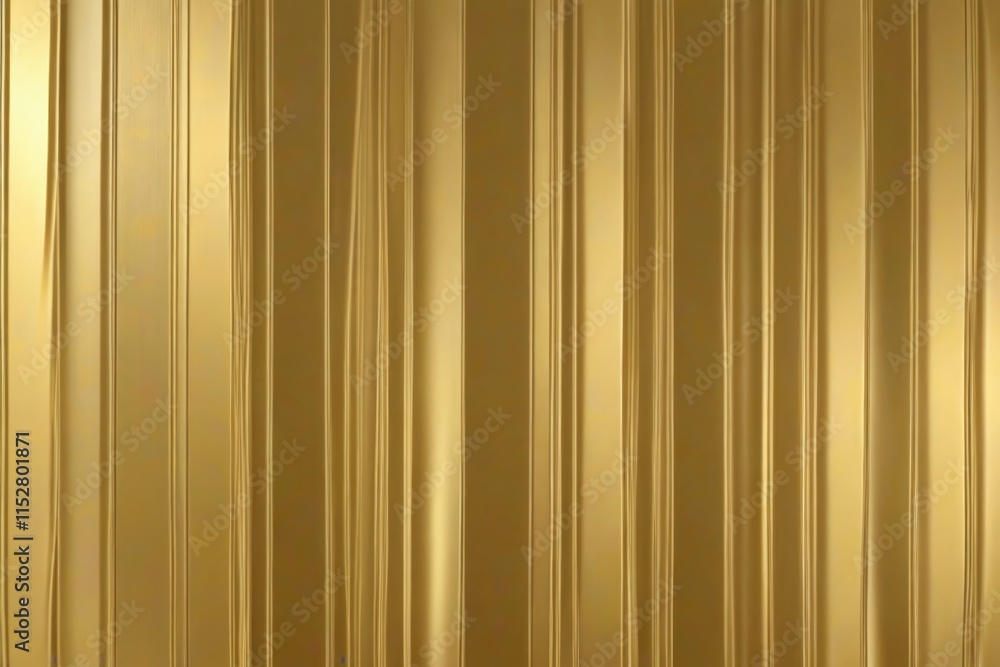 Obraz premium a close up of a gold metal surface with vertical lines