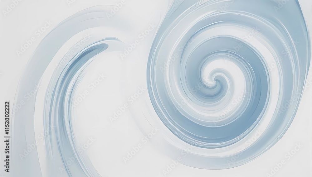 Minimalist Modern Design with Soft Pale Blue Swirl on a White Canvas, Creating a Peaceful Abstract Background
Minimalist Modern Design with Soft Pale Blue Swirl on a White Canvas, Creating a Peaceful Abstract Background
