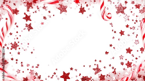 Wallpaper Mural Brown Christmas gift box with a blank tag on rustic wooden table. Torontodigital.ca