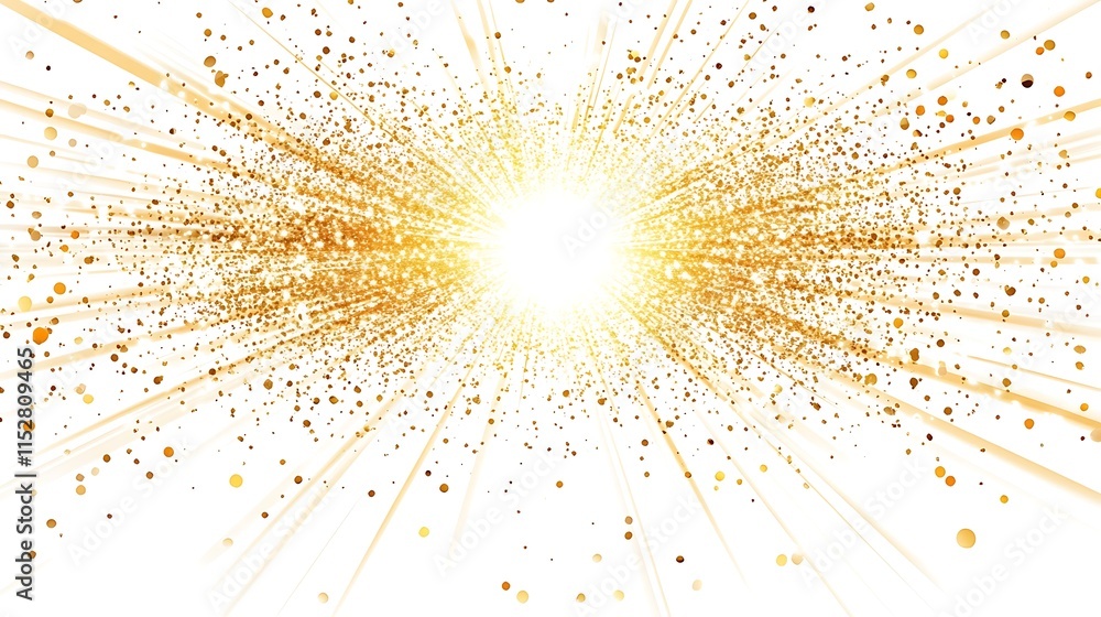 Radiant Golden Light Burst: A Stunning Digital Painting in an Abstract Style. AI Generated Radiant Golden Light Burst: A Stunning Digital Painting in an Abstract Style. AI Generated