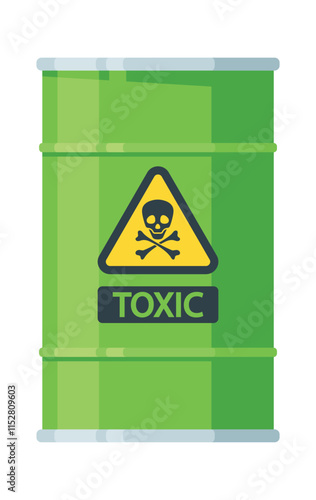 Toxic radioactive substances in tank
