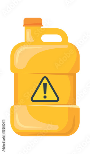 Hazard toxic chemical substance container