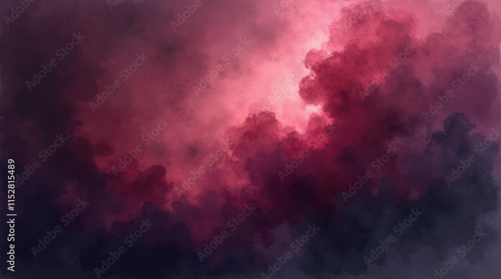 Black dark purple red burgundy wine magenta maroon plum watercolor water. Abstract art colorful background. Chaos daub stain grunge dirty smoke fog.Fantasy dramatic storm night sky with clouds. Design Black dark purple red burgundy wine magenta maroon plum watercolor water. Abstract art colorful background. Chaos daub stain grunge dirty smoke fog.Fantasy dramatic storm night sky with clouds. Design