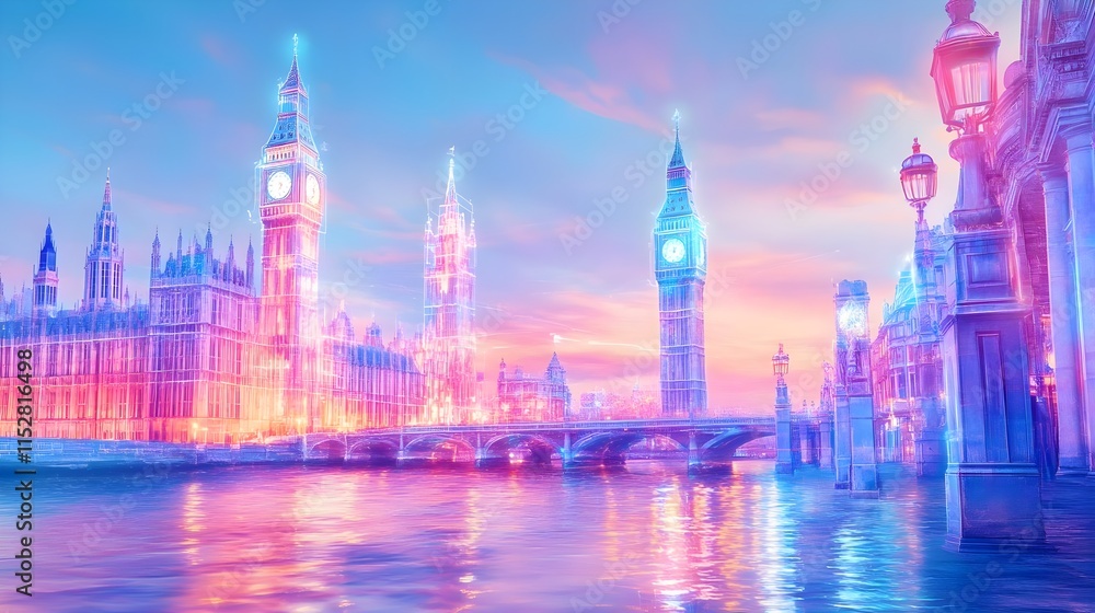 Obraz premium - neon