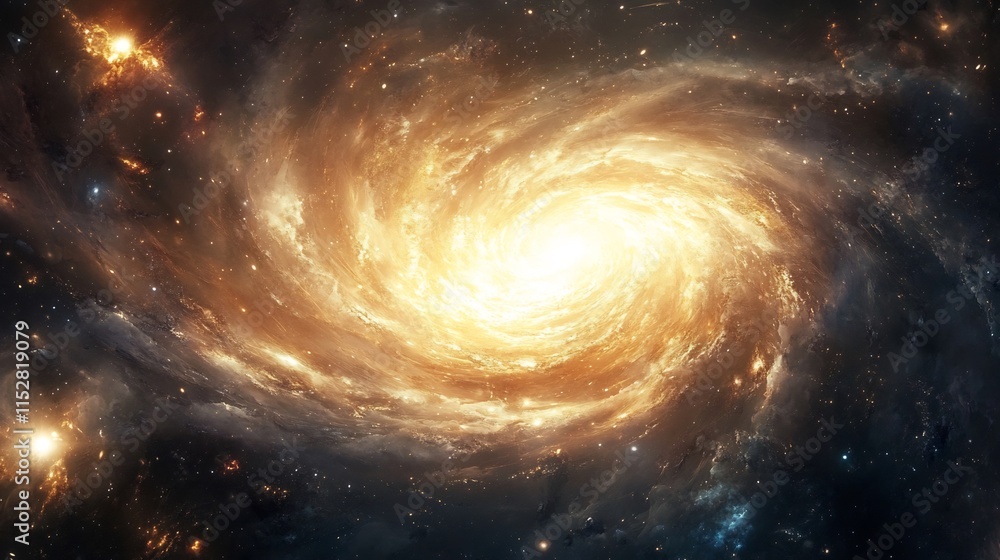 Fototapeta premium Japanese space traveler mission discover origin of Big Bang navigating through multiverse uncover secret of cosmic creation Their exploration reveals new insight into nature of existence mystery of