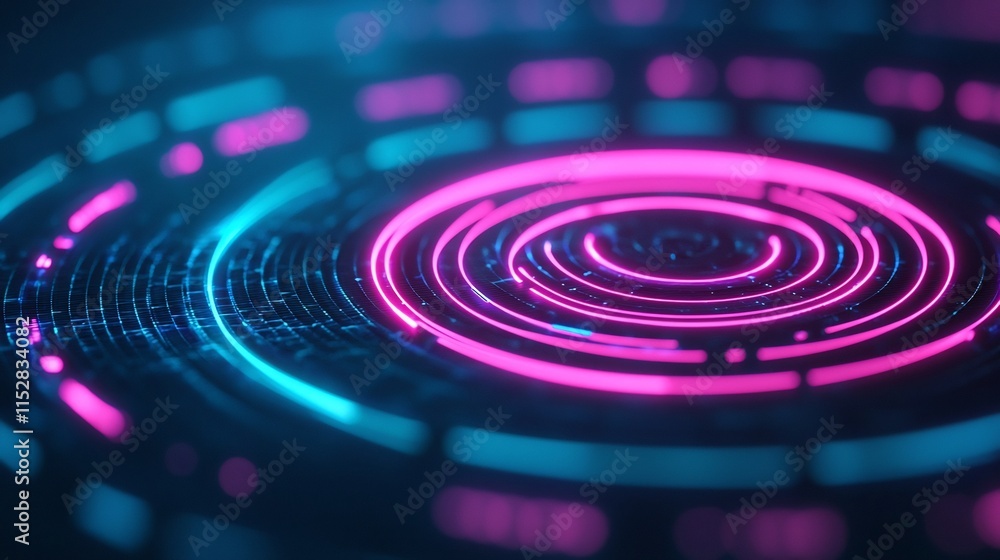 Vibrant Holographic Target Grid,Advanced Aiming System Concept Vibrant Holographic Target Grid,Advanced Aiming System Concept