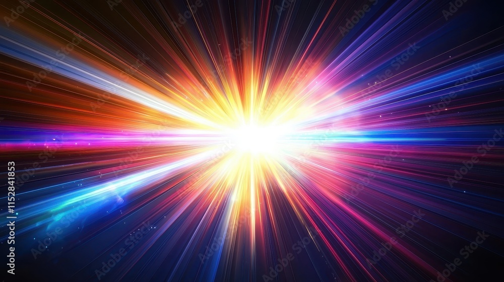 Minimalist New Year Light Flares Minimalist New Year Light Flares