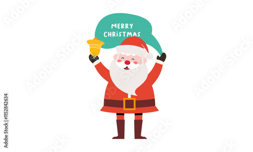 Santa claus characters collection vector