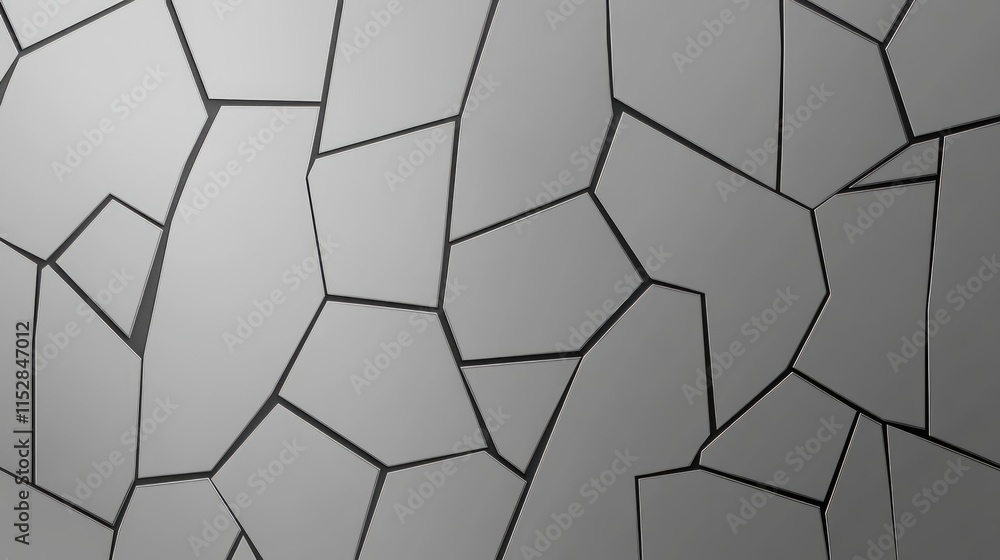 Abstract Grey Cracked Geometric Pattern Design Abstract Grey Cracked Geometric Pattern Design