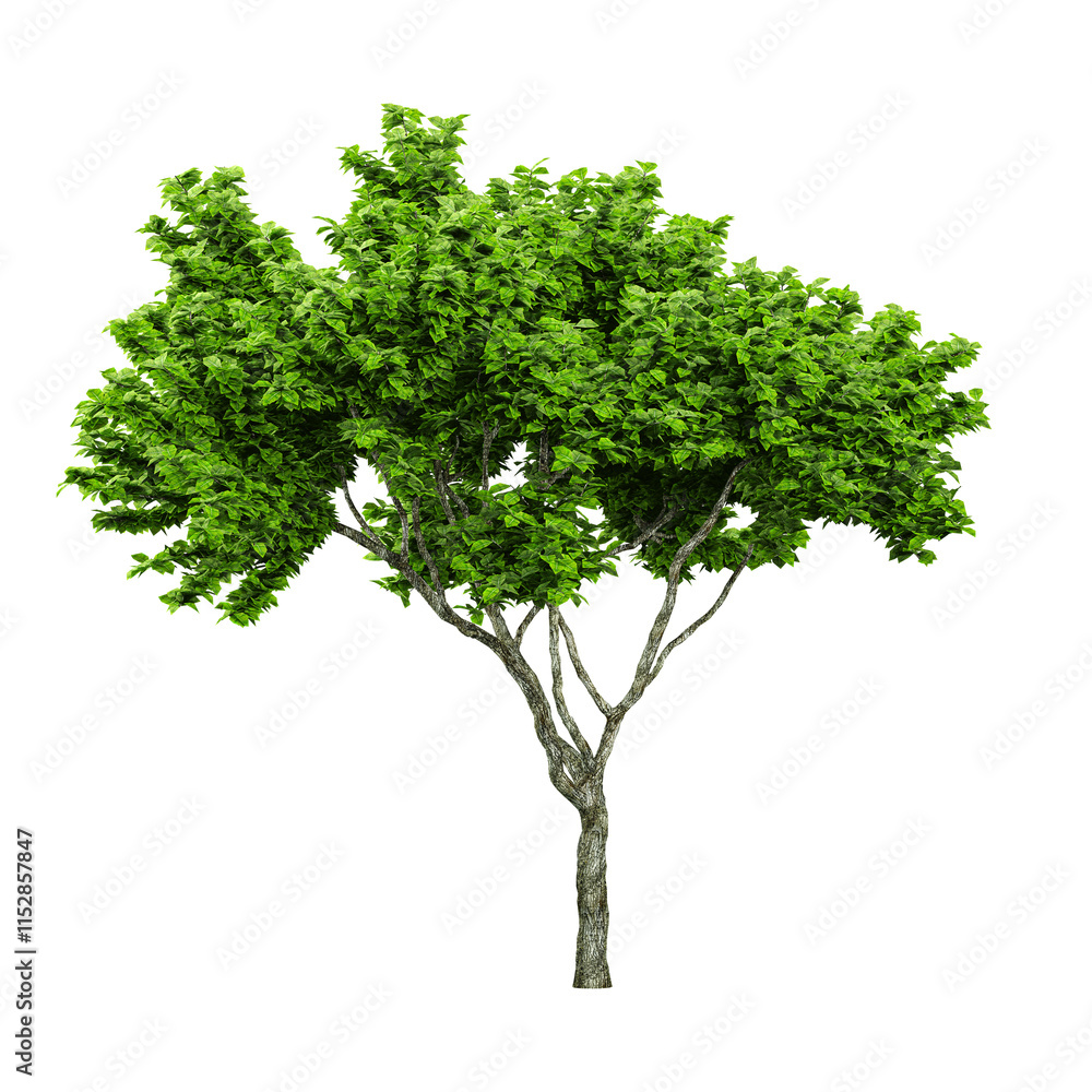 3d illustration of Jambul (Syzygium cumini) tree isolated on transparent canvas 3d illustration of Jambul (Syzygium cumini) tree isolated on transparent canvas