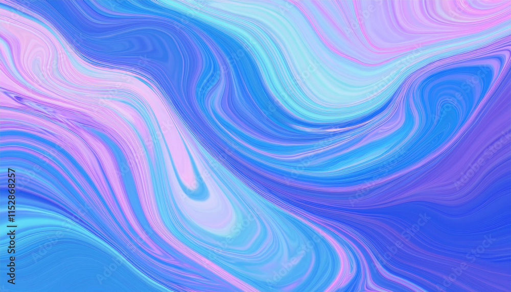 Fototapeta premium Processed collage of Iridescent fabric trendy cloth holographic texture. Background for banner, backdrop or texture for 3D mapping