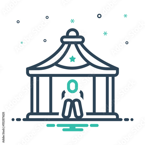 Mix icon for shelter