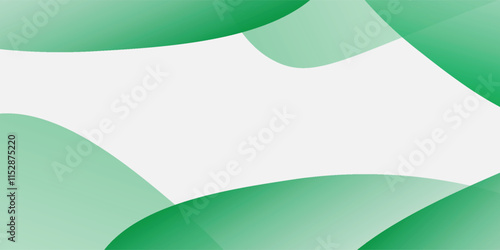 Abstract background of glass refraction in white and teal color simple art modern design
