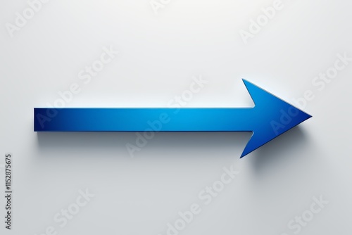 blue arrow arrow on white background