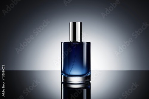 a bottle of perfume on a table