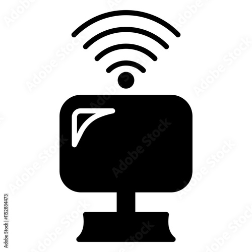 Modern computer equipped with integrated Wi-Fi for seamless internet connectivity. Offers reliable performance, sleek design, and compatibility with multiple networks, ideal for both work and entertai