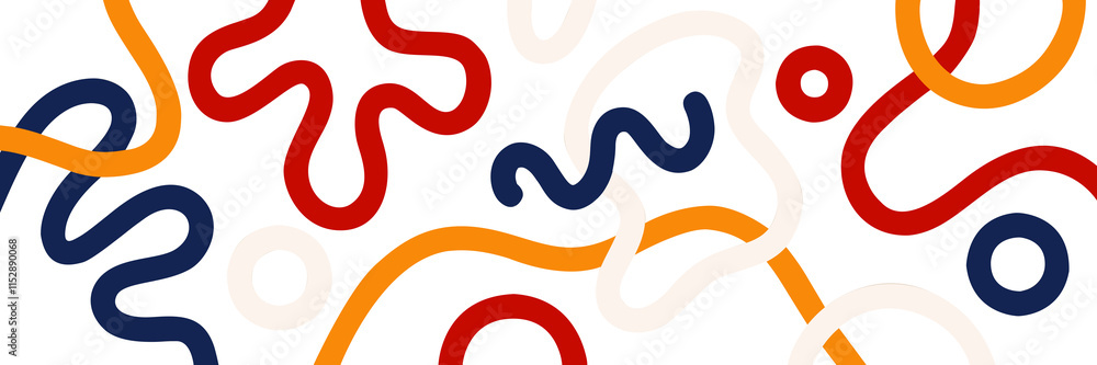 line patterns and abstract shapes are hand drawn line patterns and abstract shapes are hand drawn
