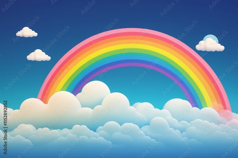 a rainbow colored rainbow in the sky a rainbow colored rainbow in the sky