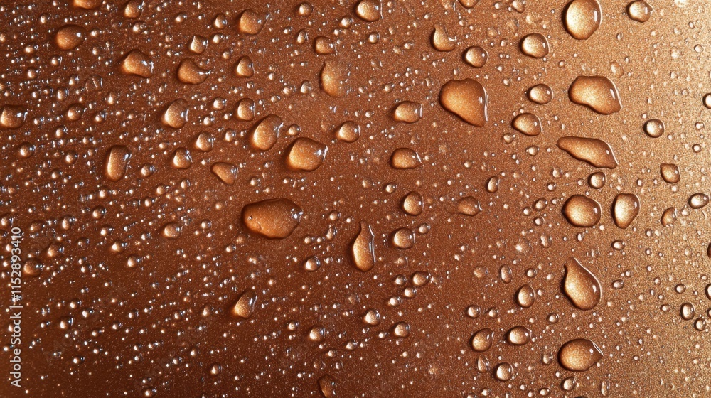 Top-Down View of Sparkling Water Droplets on Simple Background Top-Down View of Sparkling Water Droplets on Simple Background