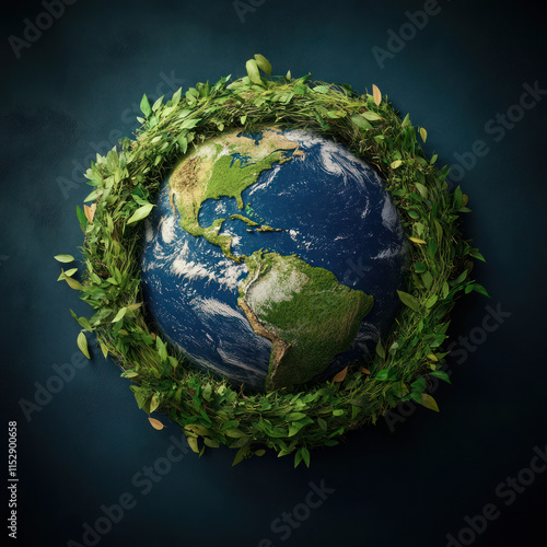 green planet earth