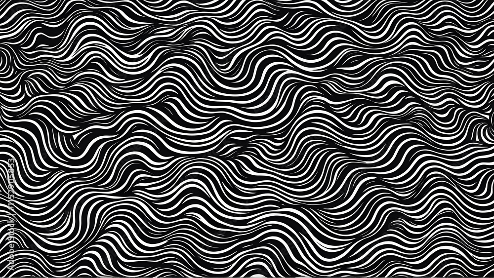 Wavy and Swirled Brush Strokes Vector Seamless Pattern with Bold Curved Lines and Squiggles in Black and White
Wavy and Swirled Brush Strokes Vector Seamless Pattern with Bold Curved Lines and Squiggles in Black and White