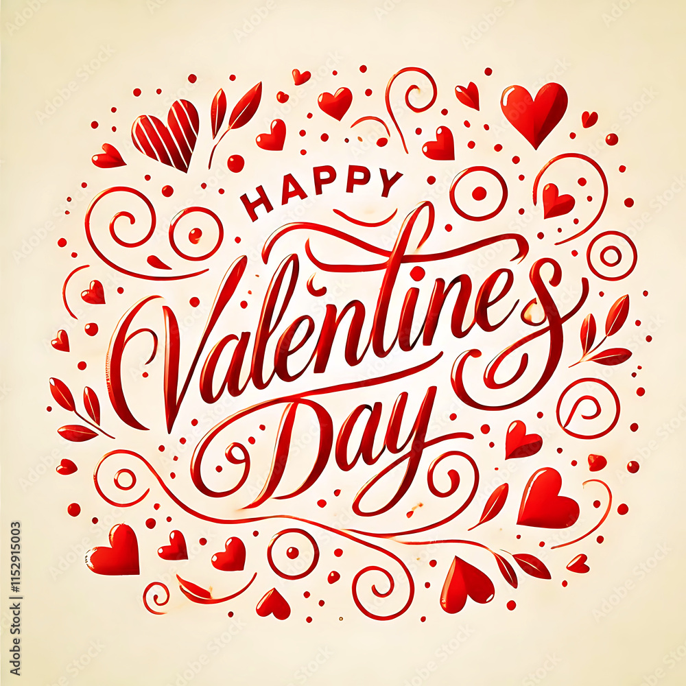 Obraz premium happy valentines day