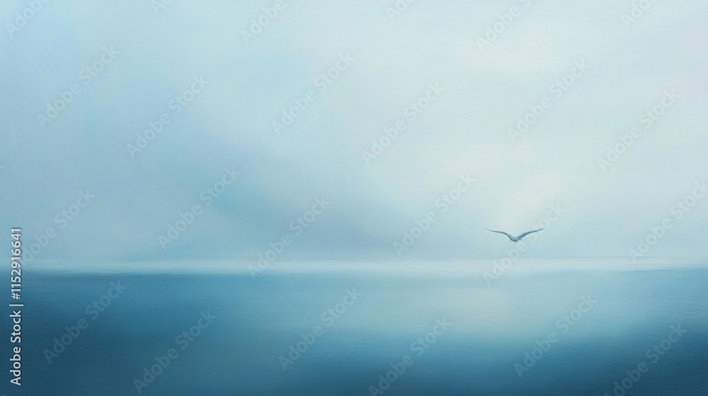 Fototapeta premium Soaring Birds Over Scenic Coastal Landscapes