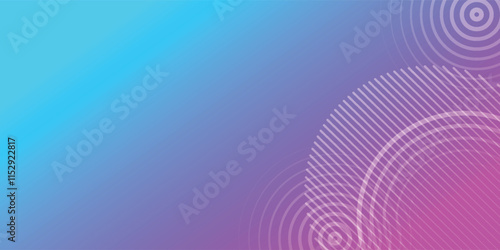 blue and pink gradient geometric shape background photo