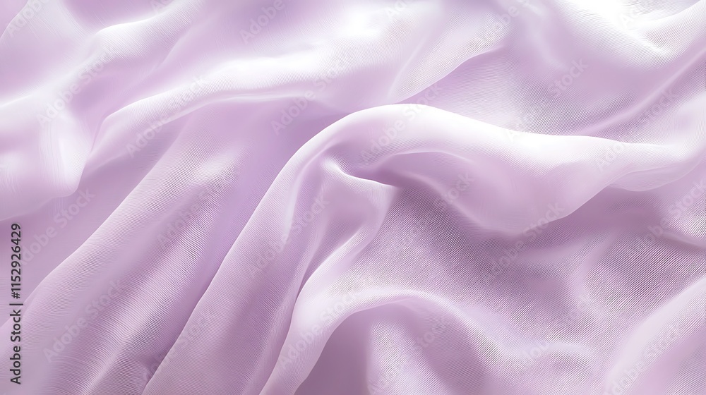 Fototapeta premium A purple fabric with a pattern of waves and ripples