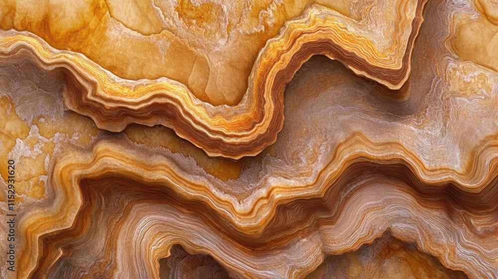 Abstract layered stone texture in warm earthy tones showcasing natural geological patterns and intricate details suitable for design projects. Abstract layered stone texture in warm earthy tones showcasing natural geological patterns and intricate details suitable for design projects.