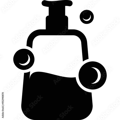 Simple vector icon liquid soap