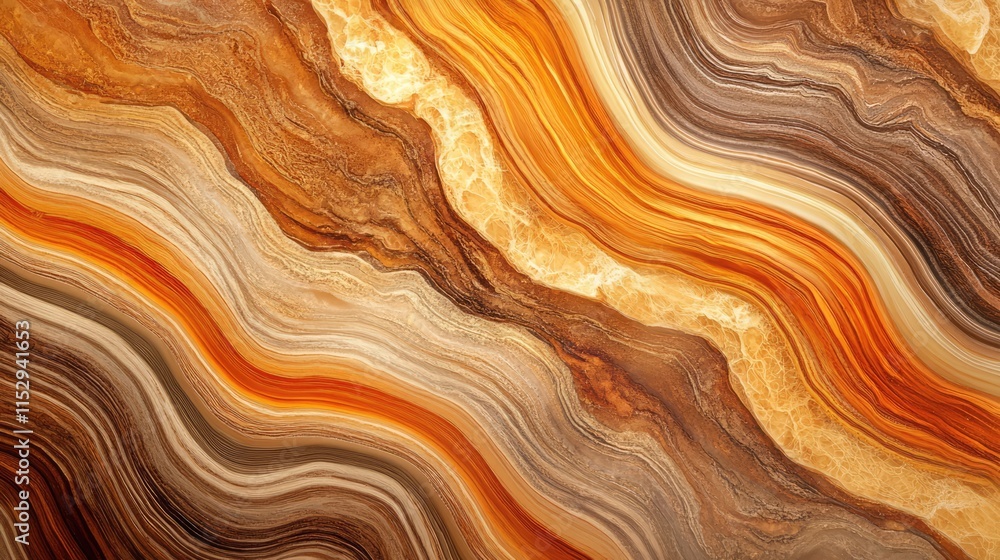 Exotic burl wood texture with flowing orange and brown patterns ideal for interior design crafts or abstract art background use Exotic burl wood texture with flowing orange and brown patterns ideal for interior design crafts or abstract art background use