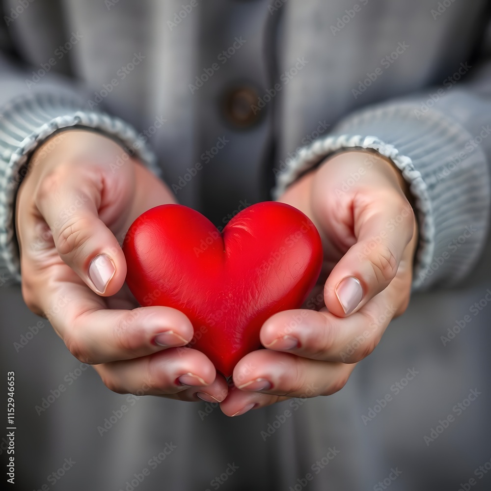 Vivid Heart of Care and Love Vivid Heart of Care and Love
