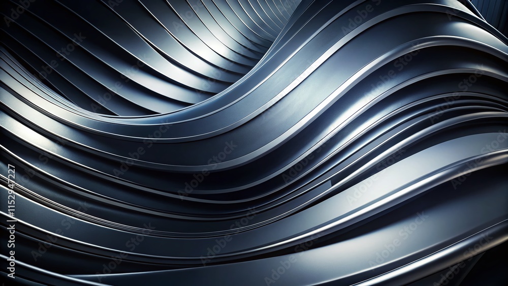 Abstract Black and Gray Curved Shapes Background - Modern Design Texture Abstract Black and Gray Curved Shapes Background - Modern Design Texture