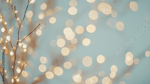 Winter Glow: Branches adorn...