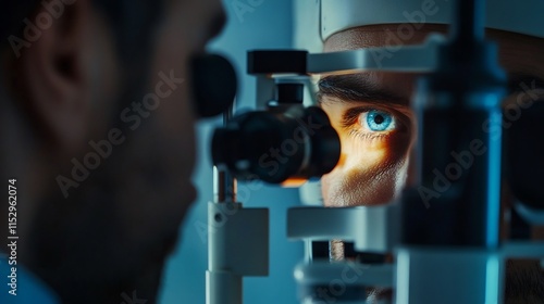 Ophthalmic Surgeon performing advanced eye surgeries including cataract refractive procedures in a specialized ophthalmic center