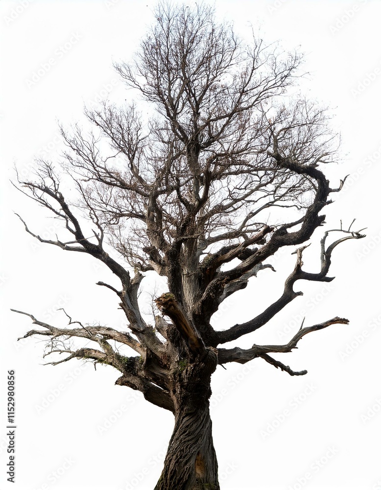 Fototapeta premium Lifeless Roots: A Haunting Presence
