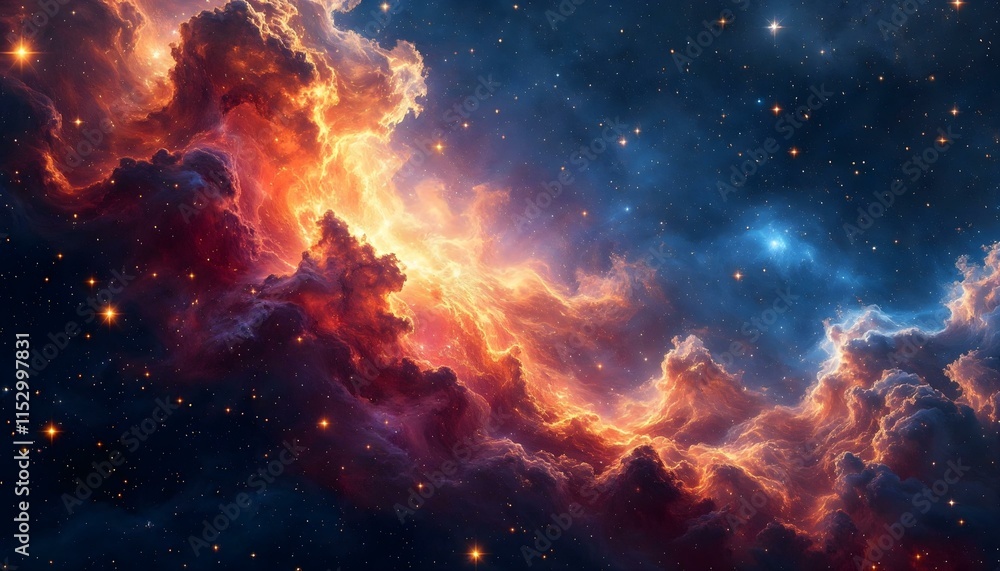 Cosmic galaxy background with vibrant nebula clouds, twinkling stars, and a deep space feel. Cosmic galaxy background with vibrant nebula clouds, twinkling stars, and a deep space feel.