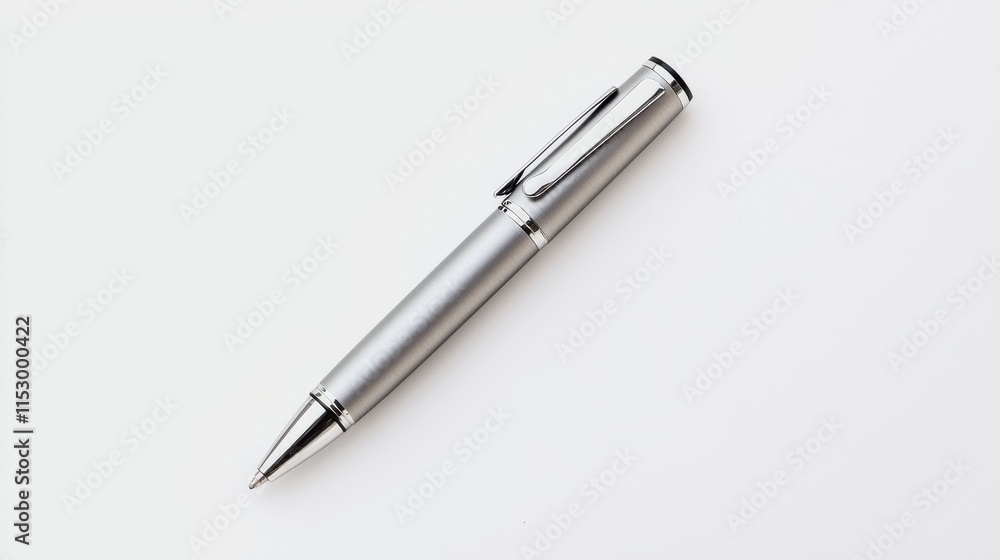 Sleek and Elegant Metallic Pen for Professional Writing and Design Tasks Sleek and Elegant Metallic Pen for Professional Writing and Design Tasks