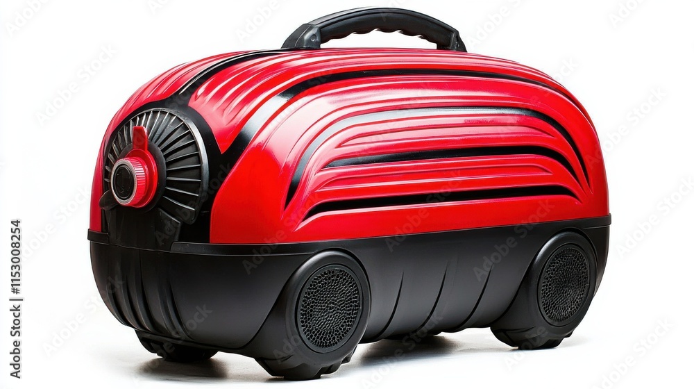 Powerful Portable Red and Black Cleaning Machine for Versatile Household and Outdoor Use Powerful Portable Red and Black Cleaning Machine for Versatile Household and Outdoor Use