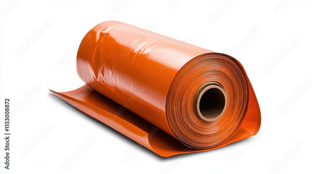 Orange Plastic Roll for Industrial and Building Packaging Protection Orange Plastic Roll for Industrial and Building Packaging Protection